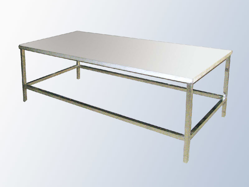 Material folding table